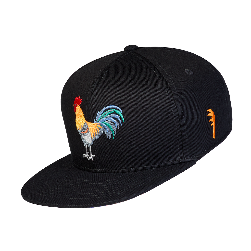 Snapback Cap Cockfighter, Black