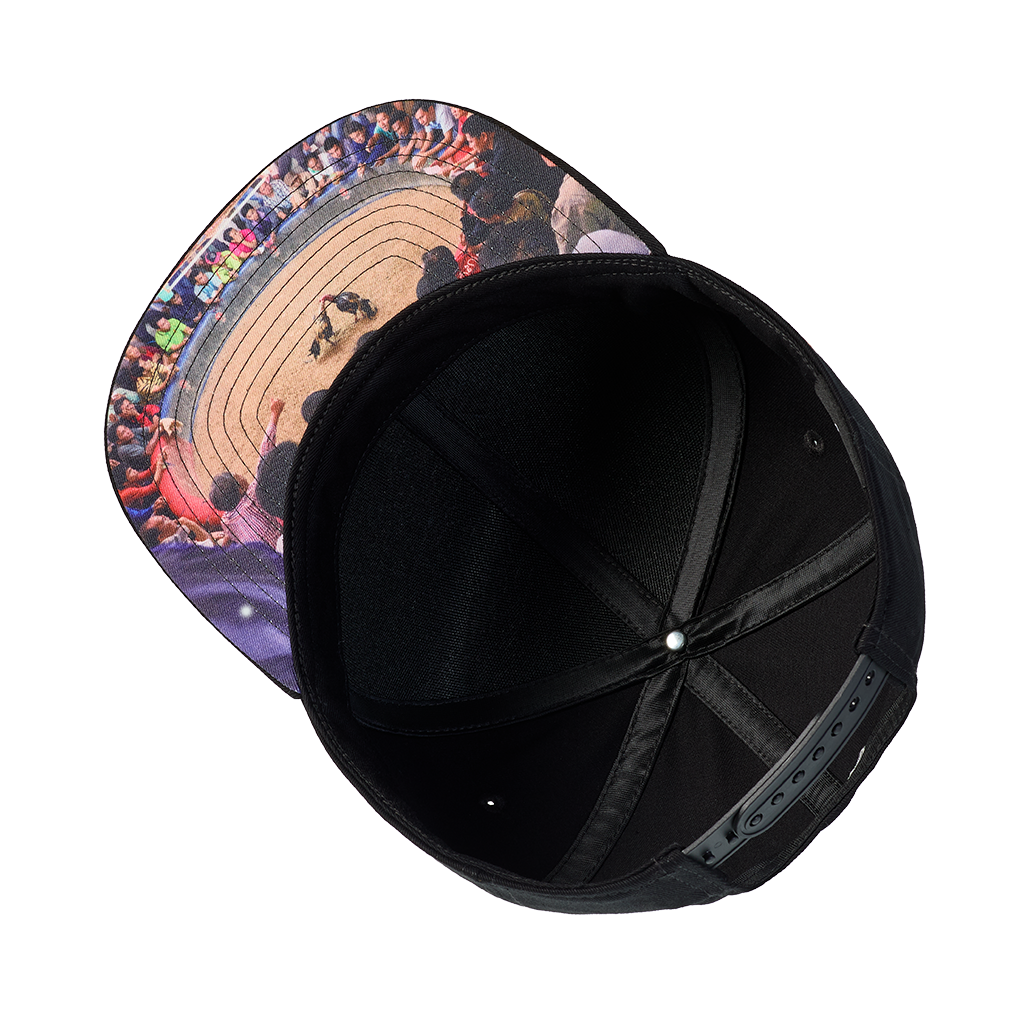 Snapback Cap Cockfighter, Black