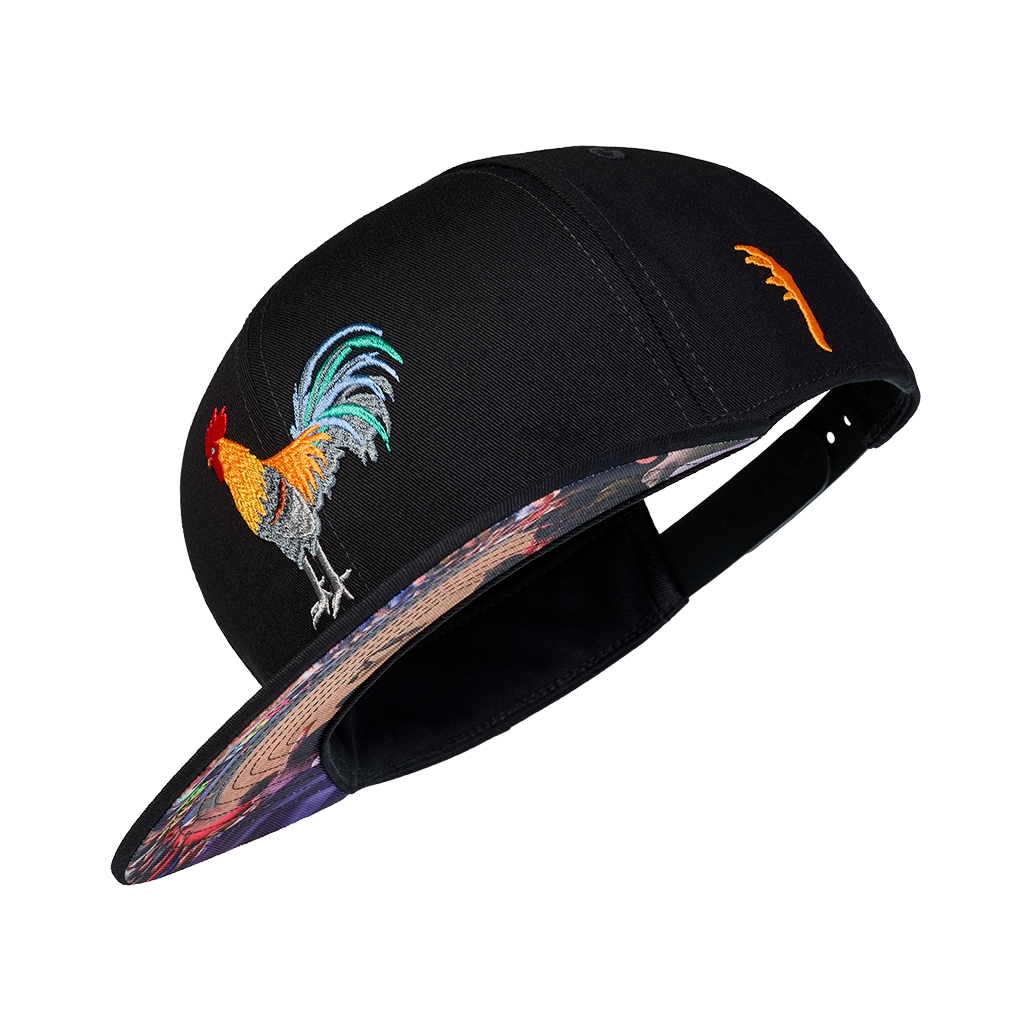 Snapback Cap Cockfighter, Black