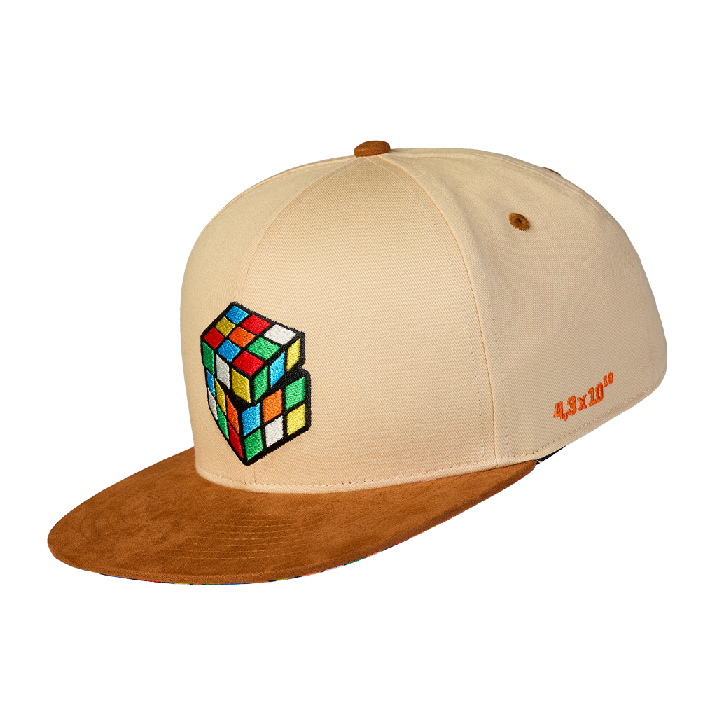 Snapback Cap Magic Cube, Beige
