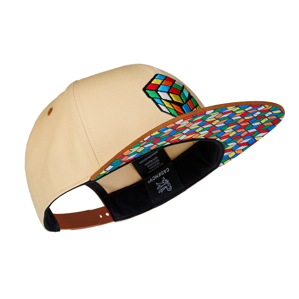 Snapback Cap Magic Cube, Beige
