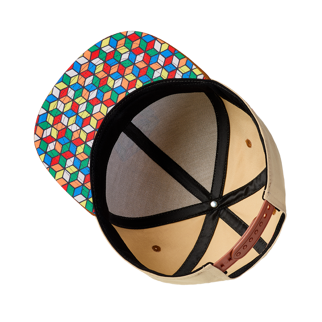 Snapback Cap Magic Cube, Beige