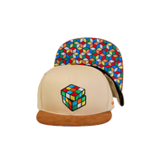 Snapback Cap Magic Cube, Beige