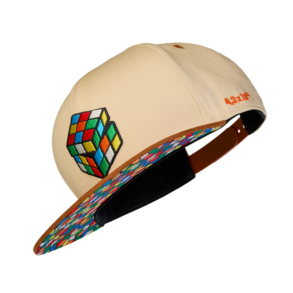 Snapback Cap Magic Cube, Beige