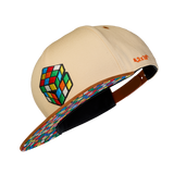 Snapback Cap Magic Cube, Beige