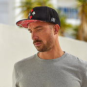 Snapback Cap Poker Black