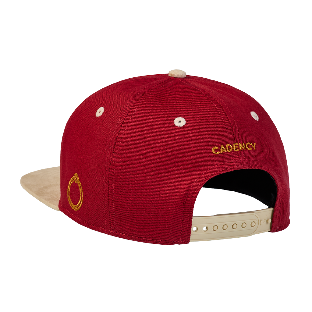 Snapback Cap Snake, Rust Red