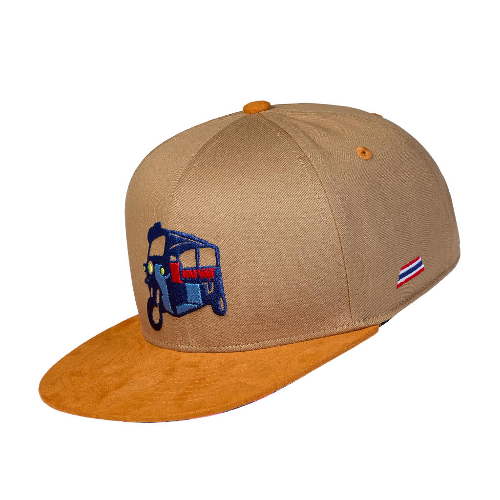Snapback Cap Tuk Tuk, Khaki