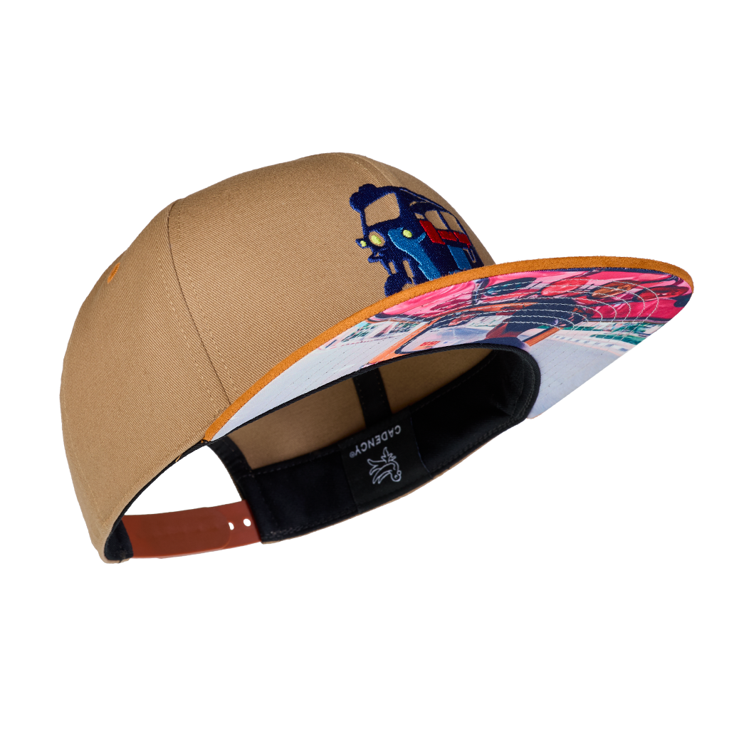 Snapback Cap Tuk Tuk, Khaki