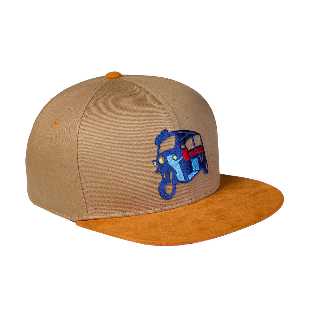 Snapback Cap Tuk Tuk, Khaki