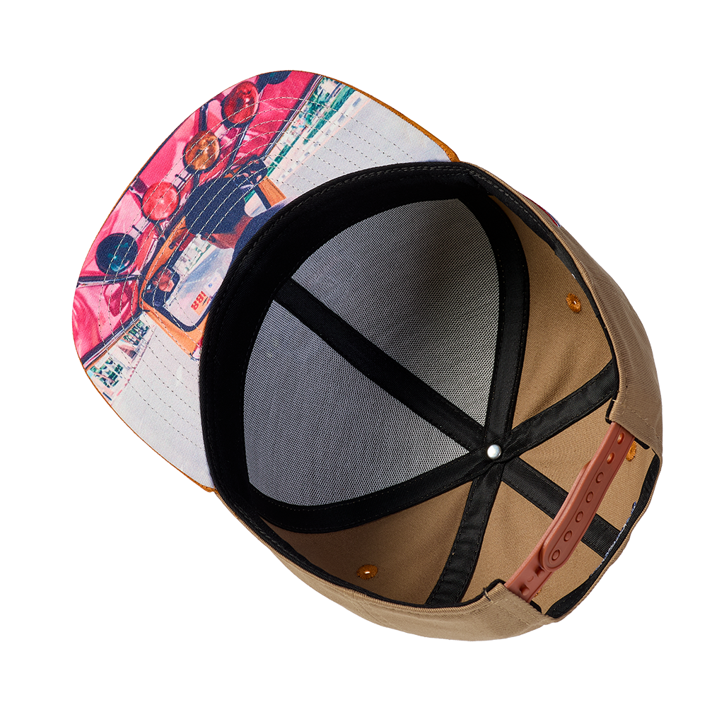 Snapback Cap Tuk Tuk, Khaki