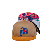 Snapback Cap Tuk Tuk, Khaki