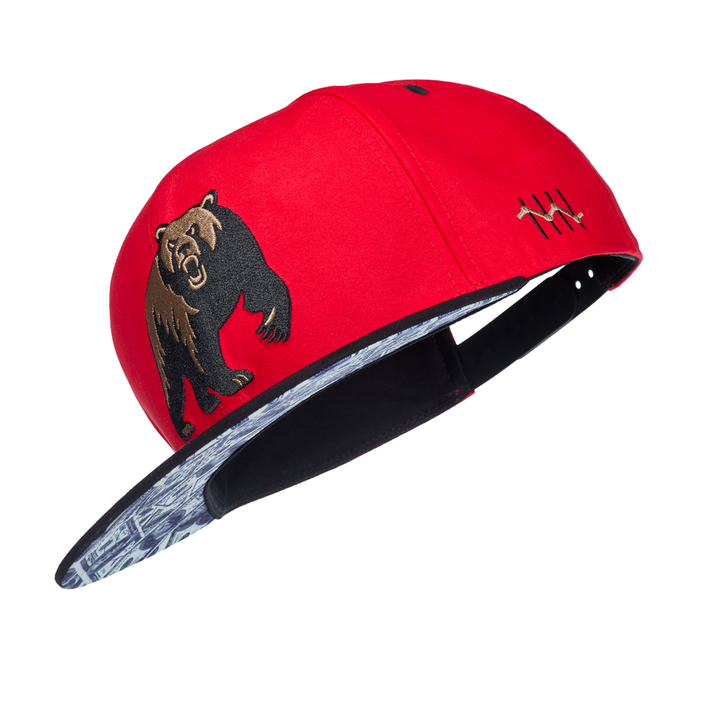 Snapback Cap Raging Bear